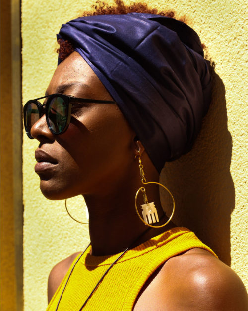 Foulard-Turban Vibrate Higher Bleu Marine