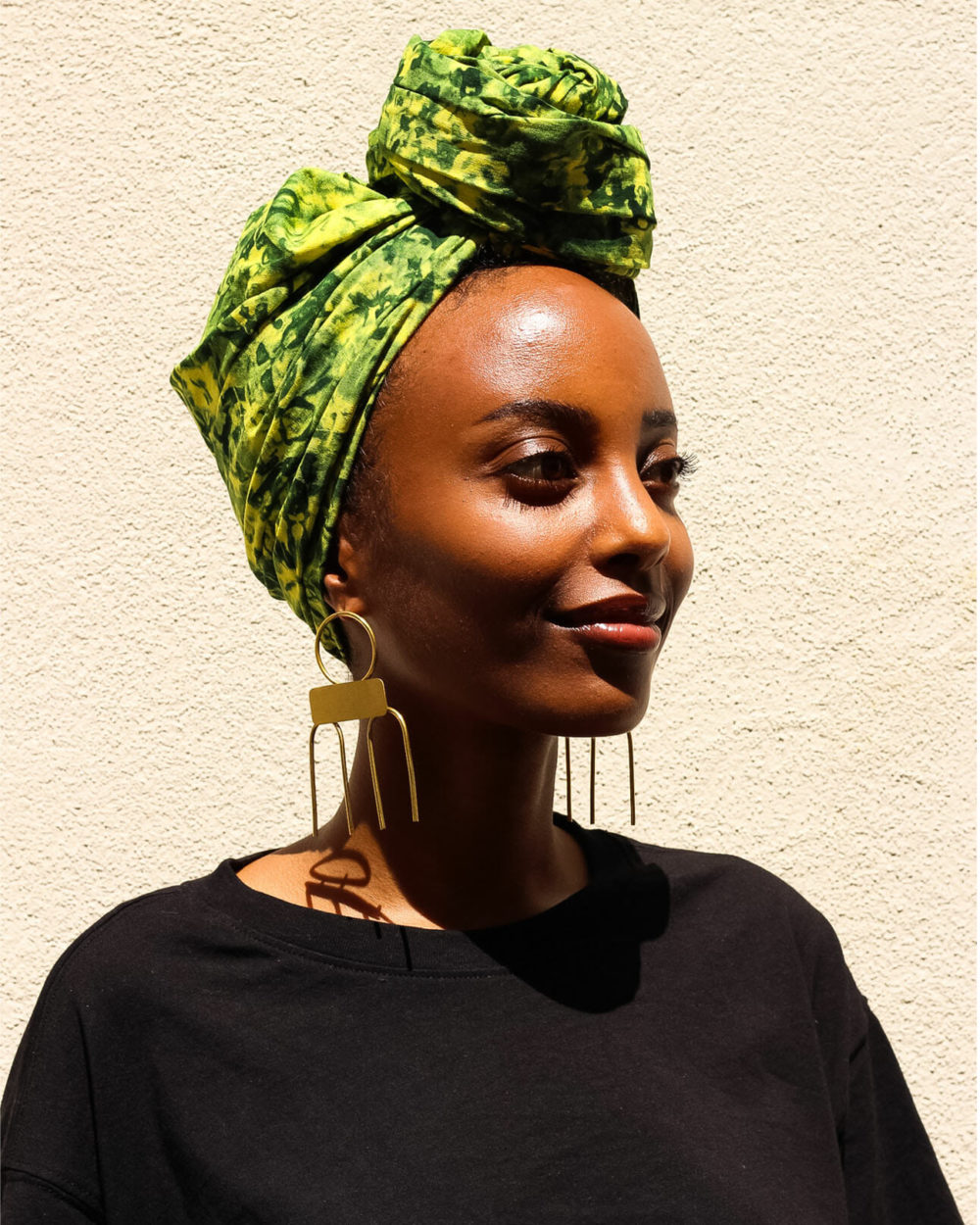 Foulard-Turban Aritu Solar Heart -SOLD OUT – Image 3