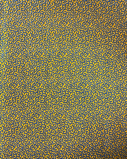 Tissu au yard Grace jaune