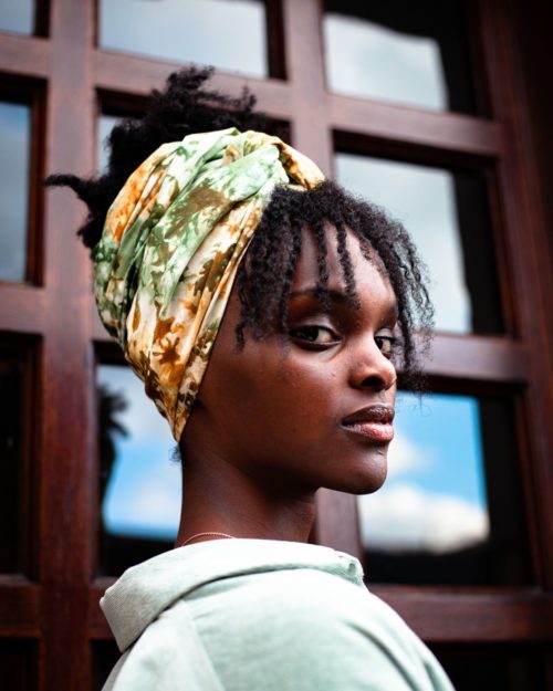 Foulard - Turban tie&dye Sekhmet