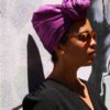 Foulard-Turban Vibrate Higher Violet